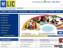 Tablet Screenshot of licbangalore.com